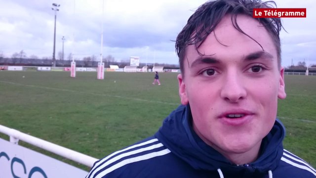 Rugby - Fédérale 3. Plouzané domine Auray (34-21) : la réaction de Lewis Johnson