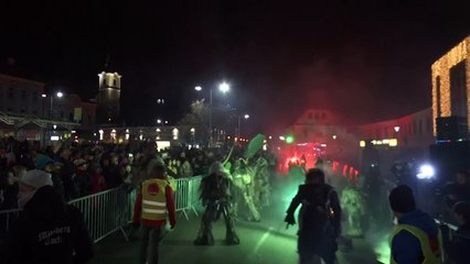 Scary Krampus comes to punish bad Austrians