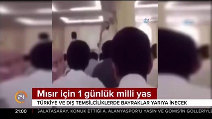 Mısır için 1 günlük milli yas