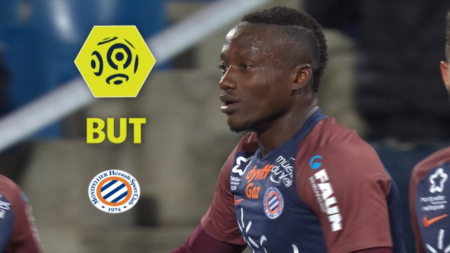 But Casimir NINGA (31ème) / Montpellier Hérault SC - LOSC - (3-0) - (MHSC-LOSC) / 2017-18