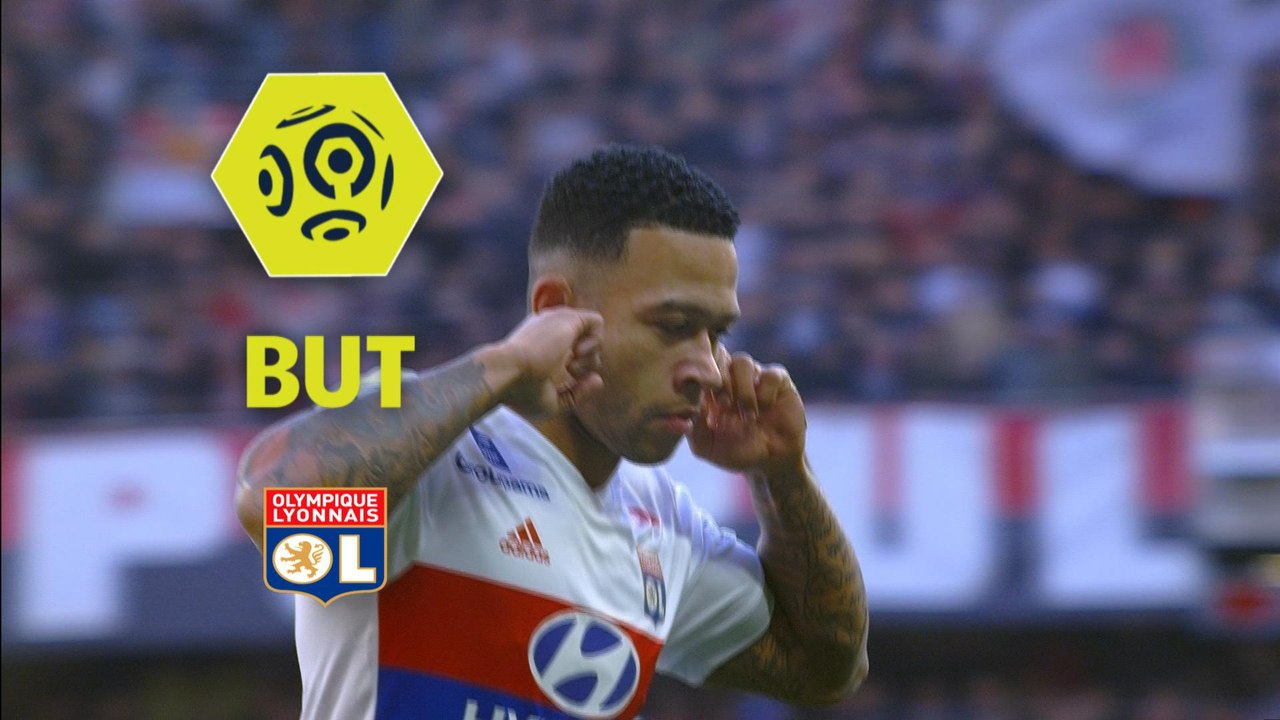 But Memphis DEPAY (5ème) / OGC Nice - Olympique Lyonnais - (0-5) - (OGCN-OL) / 2017-18