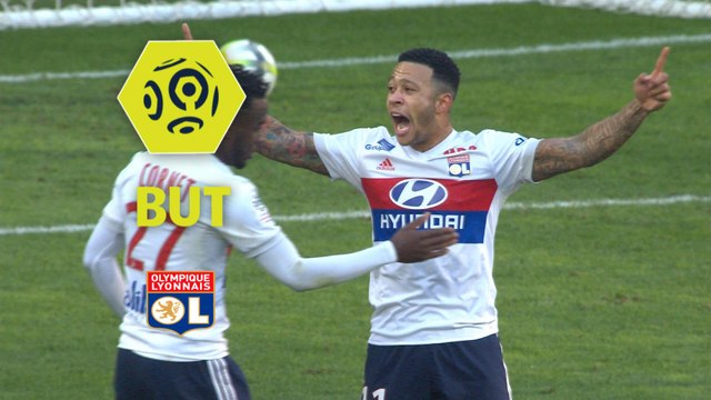 But Memphis DEPAY (38ème) / OGC Nice - Olympique Lyonnais - (0-5) - (OGCN-OL) / 2017-18
