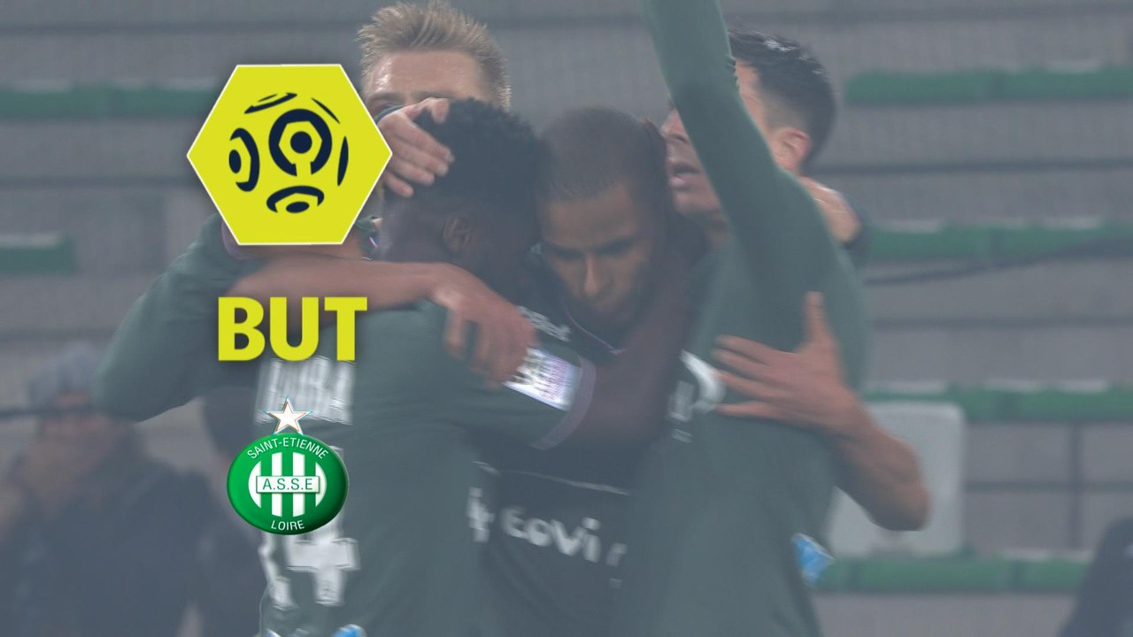 But Kévin MONNET-PAQUET (56ème) / AS Saint-Etienne - RC Strasbourg Alsace - (2-2) - (ASSE-RCSA) / 2017-18