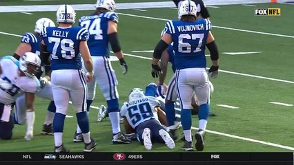 DaQuan Jones sacks Brissett to open game with three-and-out