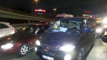 Bakırköy D-100 Karayolu'nda Zincirleme Kaza; 1 Yaralı