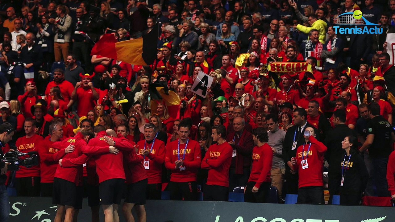 Coupe Davis - FRA-BEL - Johan Van Herck : "Bien sûr qu'on a des regrets"