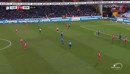 Aaron Iseka Leya Goal HD - Club Brugge KV	0-1	Waregem 26.11.2017