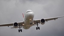 Atterrissages extrêmes et Crosswind en pleine tempête à l'aéroport de Zurich (LSZH)