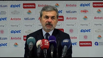 Aykut Kocaman'dan Antalyaspor maçı sonrası açıklama