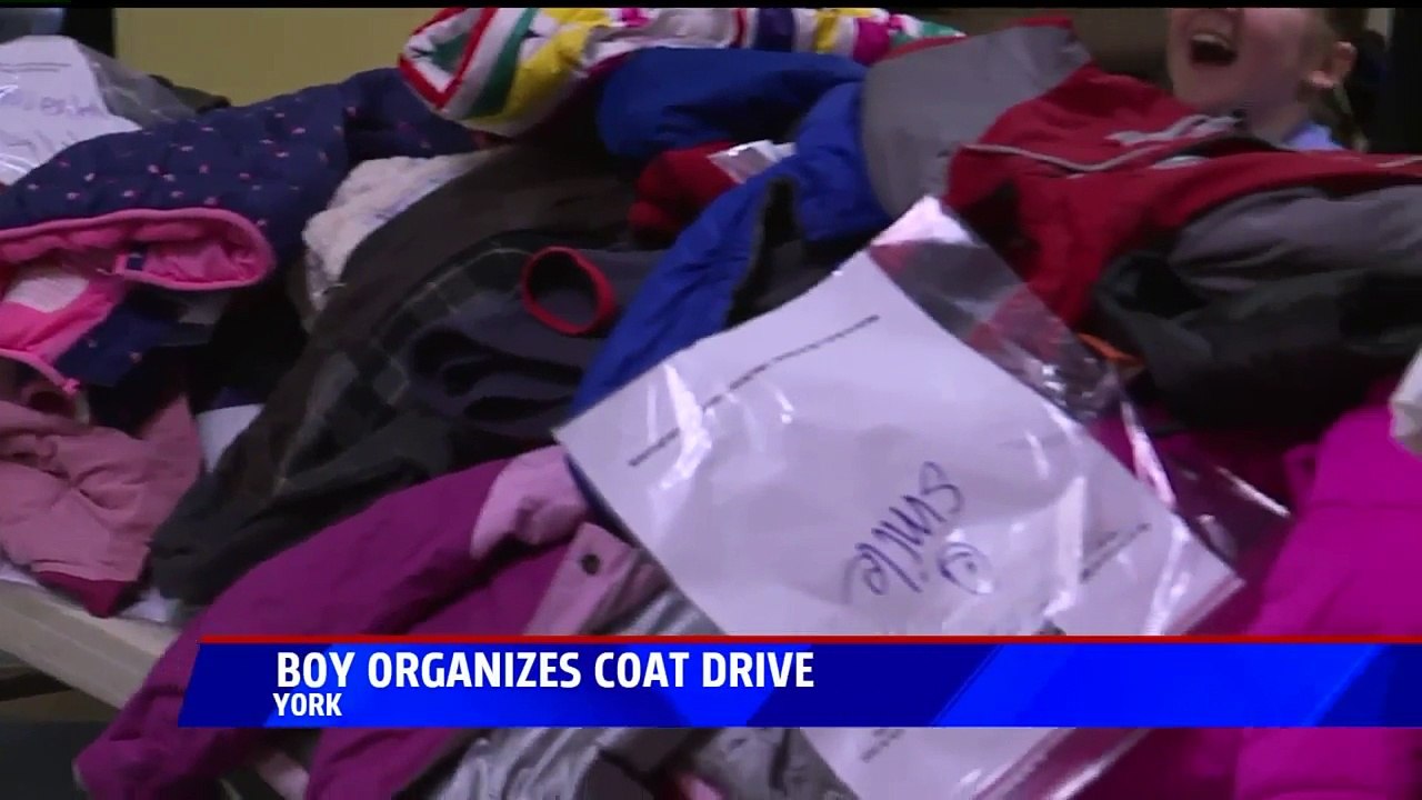 Pennsylvania Boy Collects, Donates 1,000 Coats to Those in Need
