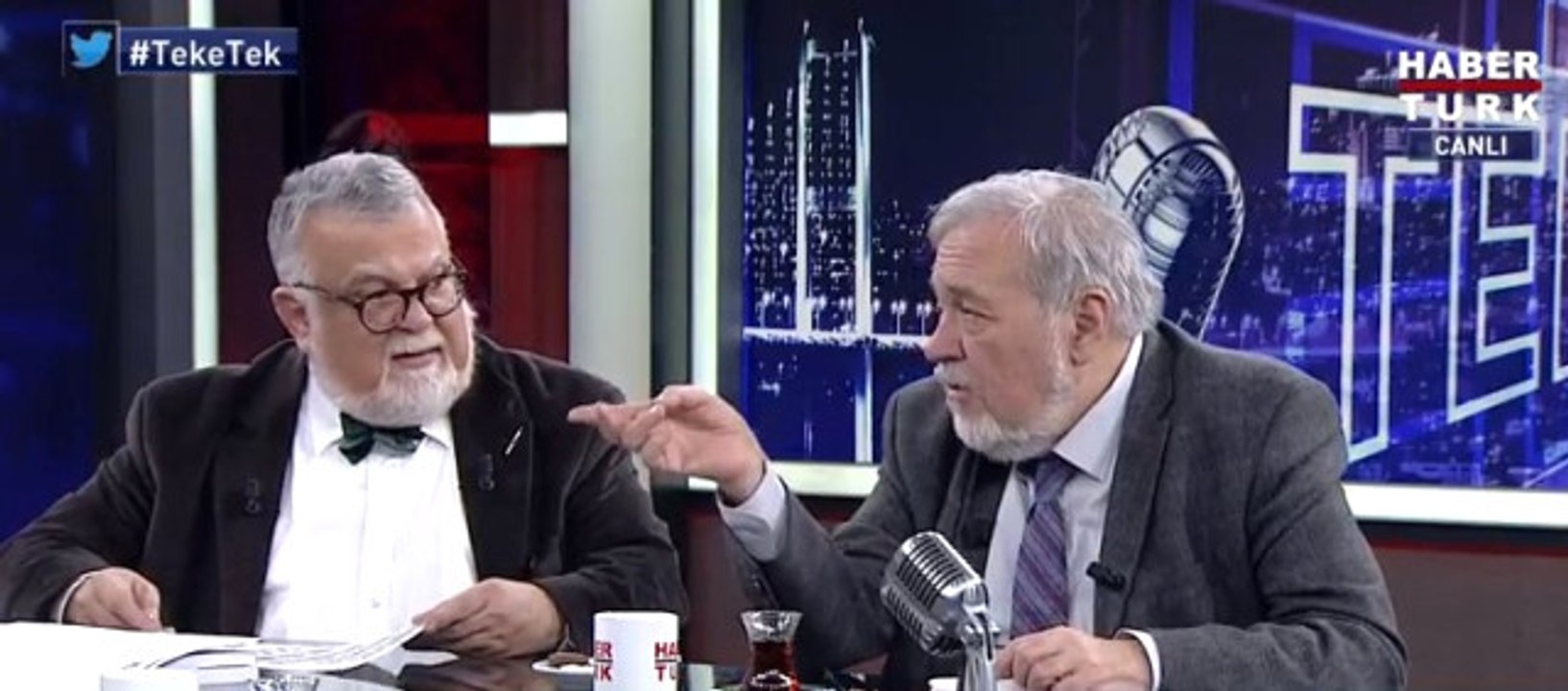 İlber Ortaylı ve Celal Şengör Canlı Yayında Bülent Ecevit ve Tansu Çiller'e Cahil Dedi