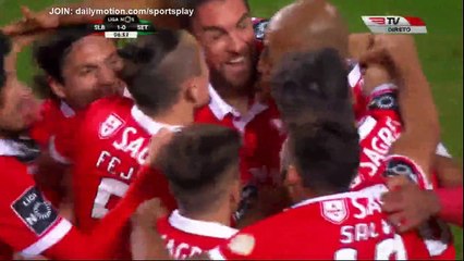 Luisao Goal HD - Benfica 1 - 0 Setubal - 26.11.2017 (Full Replay)