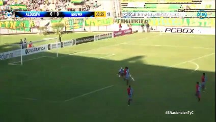 1-0 Fernando Telechea Penalty Goal Argentina  Nacional B - 26.11.2017 CA Aldosivi 1-0 Brown de...