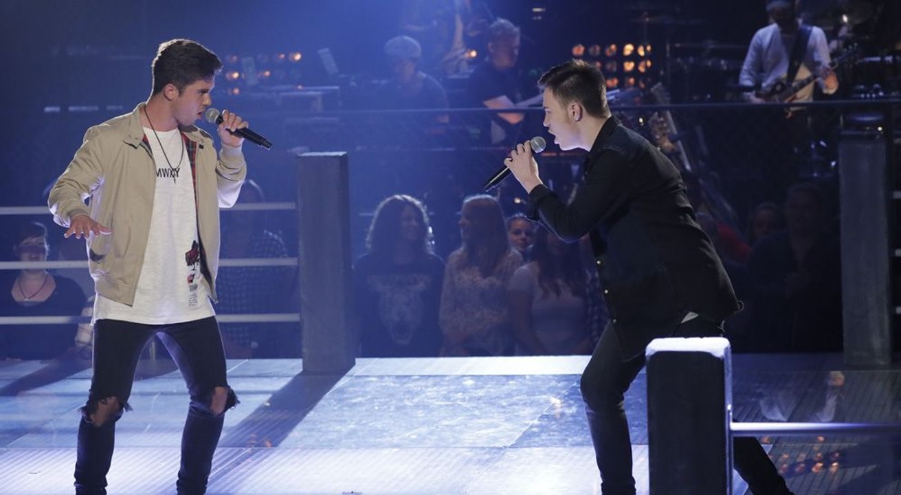 Michael vs. Tiago: 'In The Shadows' Battle | The Voice Of Germany 2017