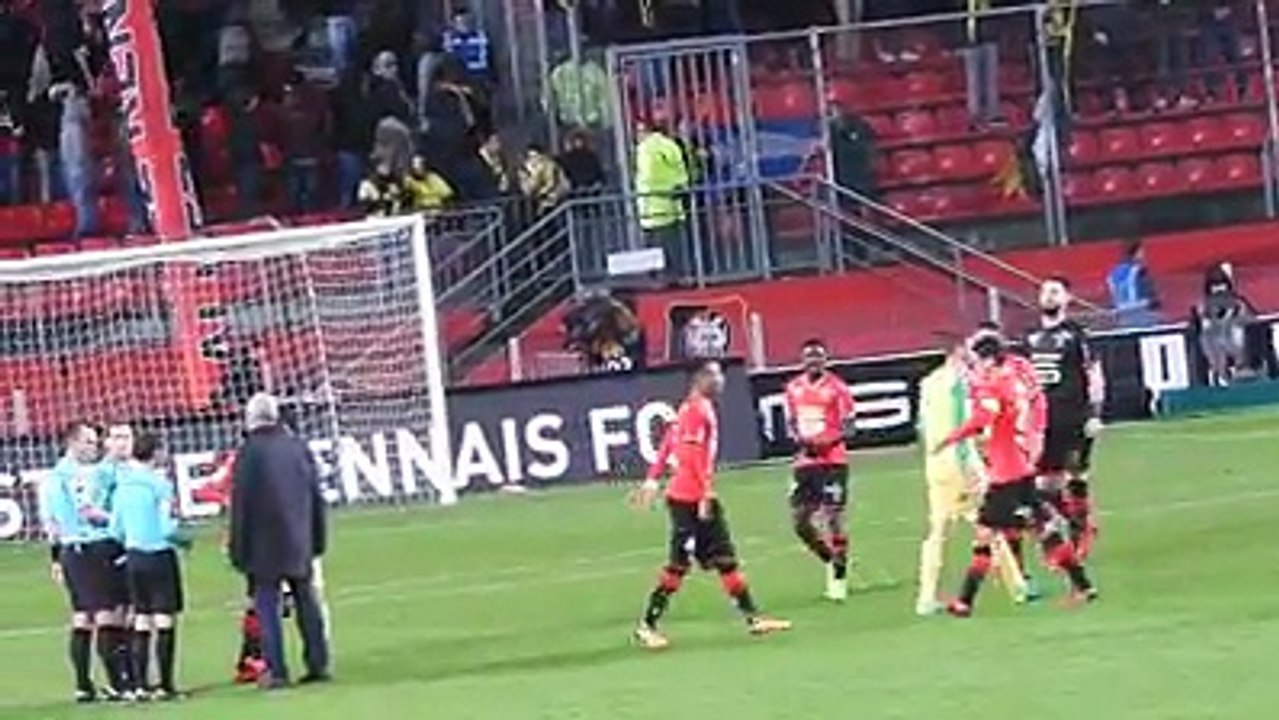 25/11/17 : SRFC-FCN : Nantais sous tension