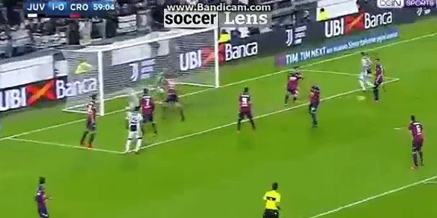 Mattia De Sciglio Goal HD - Juventus 2-0 Crotone 26.11.2017