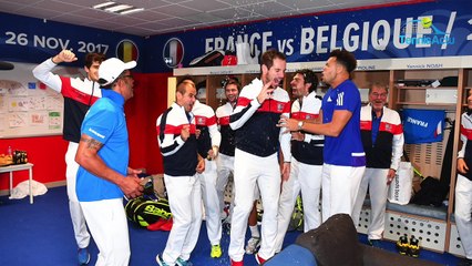 Coupe Davis - FRA-BEL - Yannick Noah : "J'espère que vous avez kiffé"