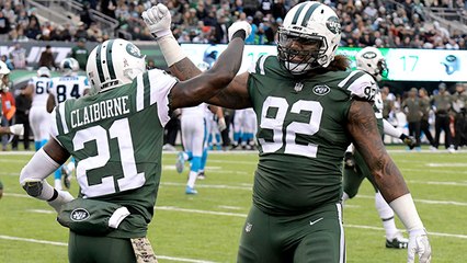 Claiborne drops Dickson right at goal line to stop two-point conversion