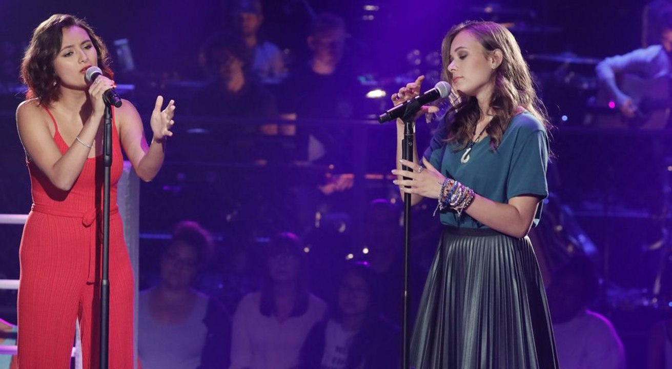 Lara Samira vs. Malina: 'Everybody Hurts' Battle | The Voice Of Germany 2017