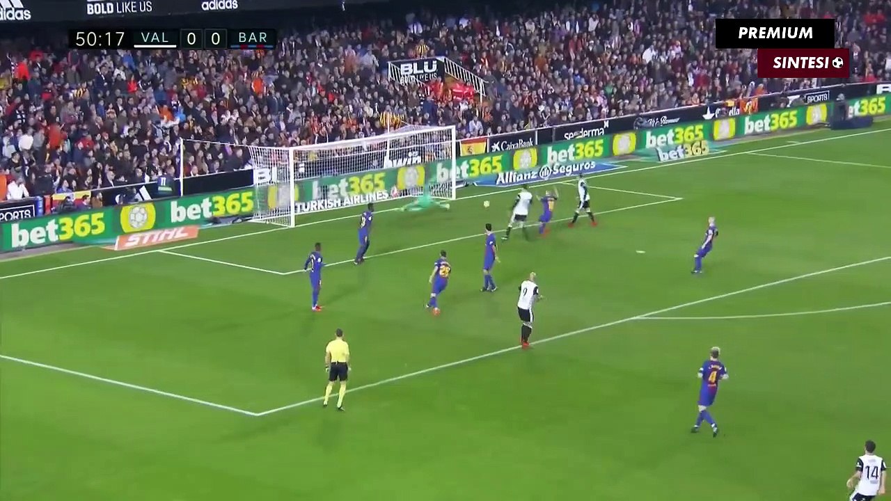 Valence 1-1 Barcelone Résumé & Buts