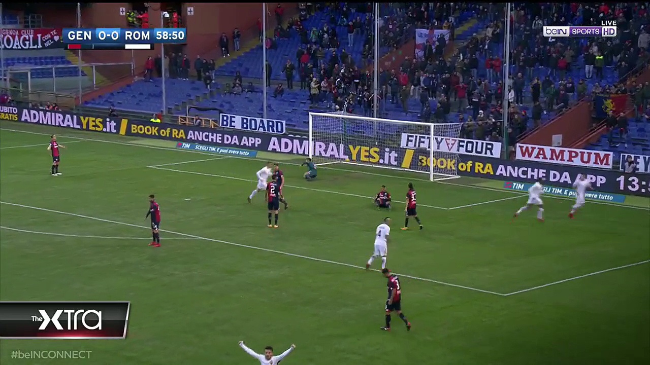 Highlights: Genoa 1-1 Roma