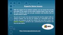 Solve the  Antivirus Problem with AVG Support