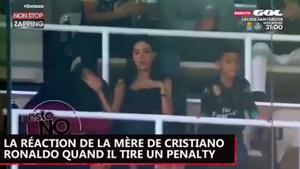 Cristiano Ronaldo : La réaction folle de sa mère quand il tire un penalty (Vidéo)