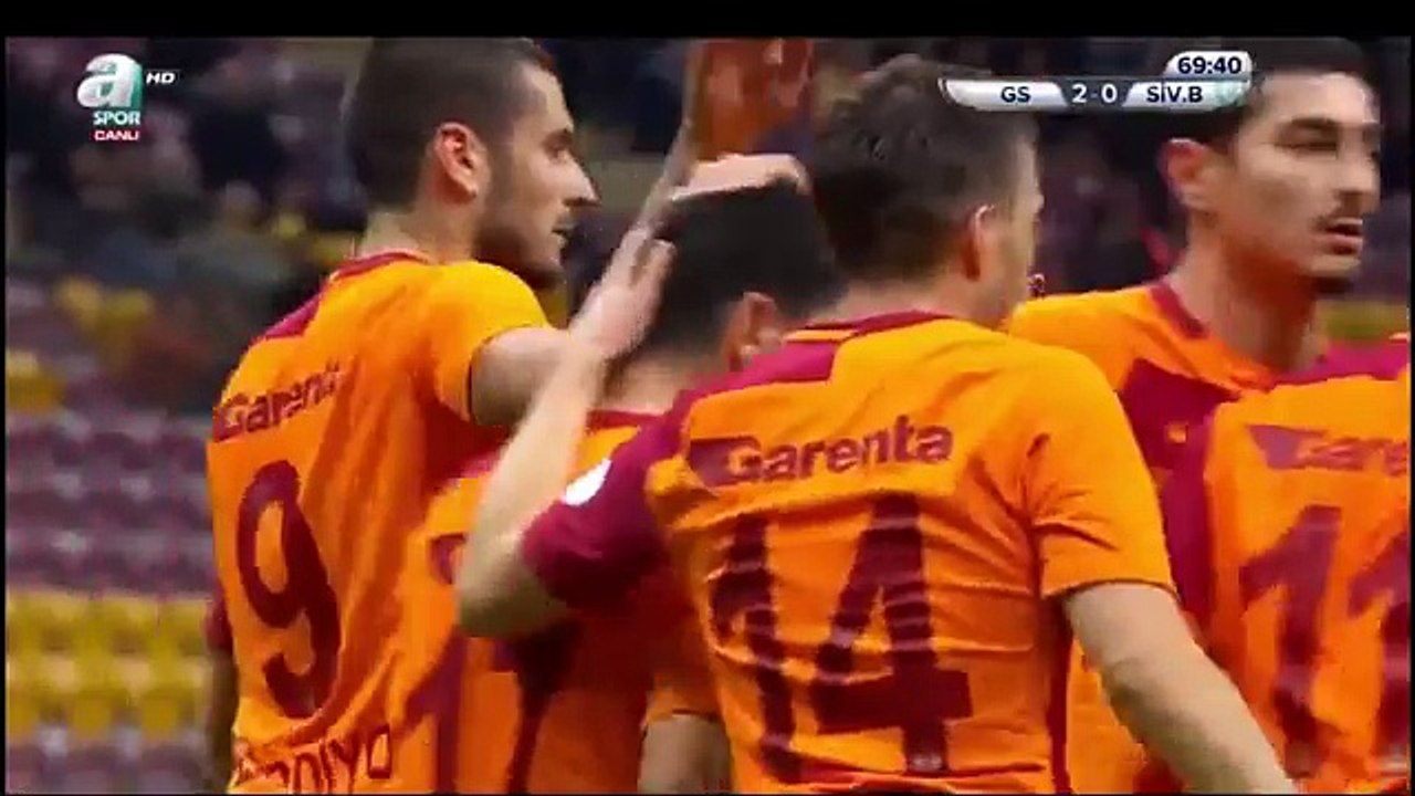 Galatasaray 5 - 1 Sivas belediyespor türkiye kupası