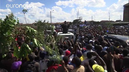 Watch: Kenyan opposition leader claims he is president