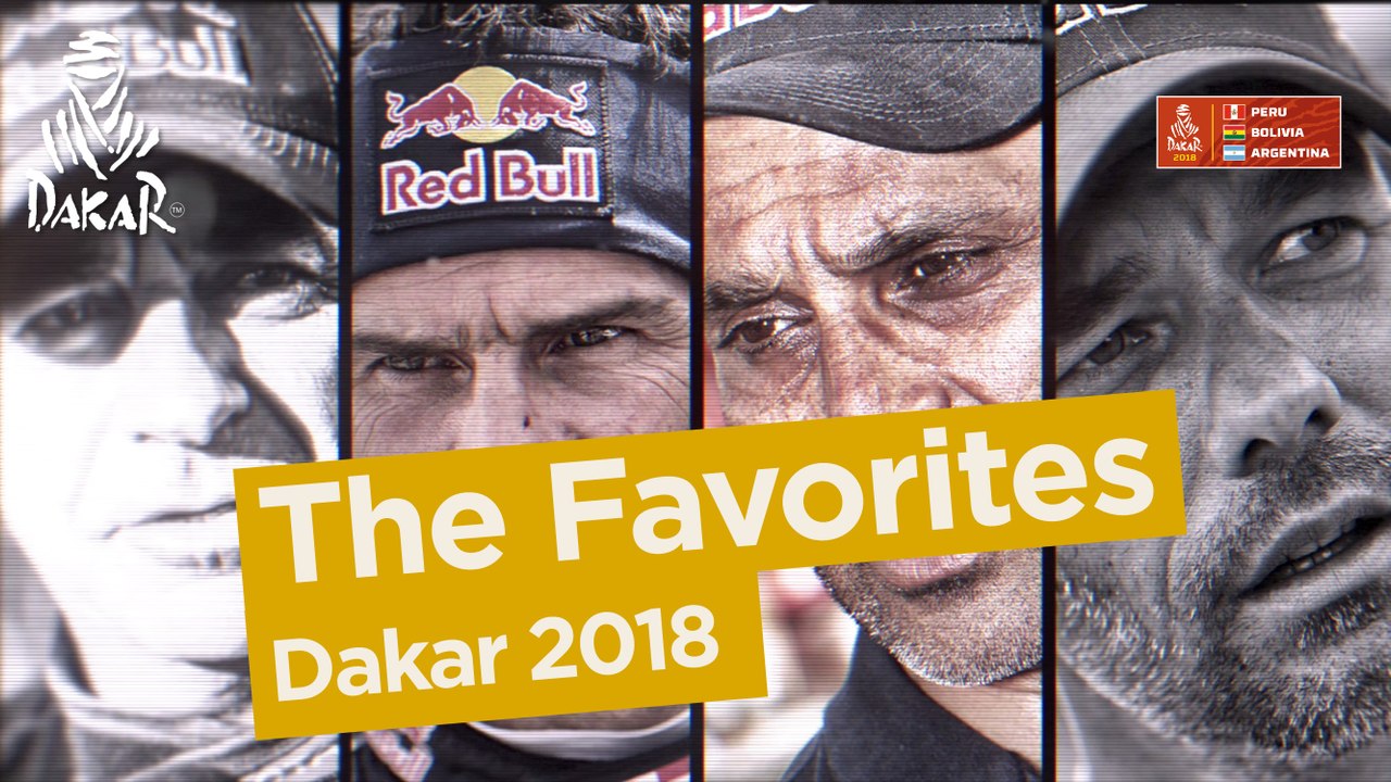 The favourites / Los favoritos / Les favoris - Dakar 2018