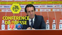Conférence de presse AS Monaco - Paris Saint-Germain (1-2) : Leonardo JARDIM (ASM) - Unai EMERY (PARIS) / 2017-18