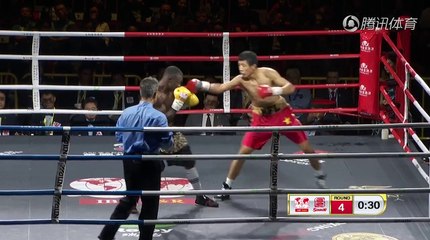 Fanlong Meng vs Emmanuel Danso (28-10-2017) Full Fight