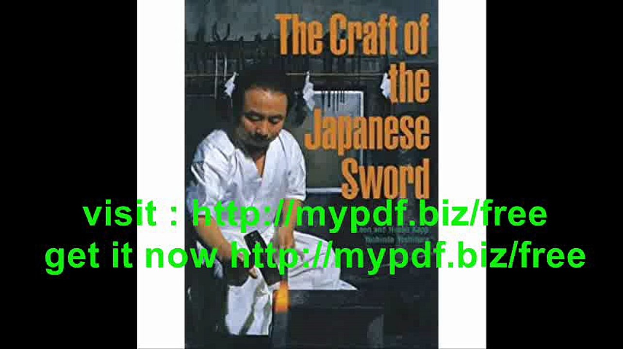 The Craft of the Japanese Sword