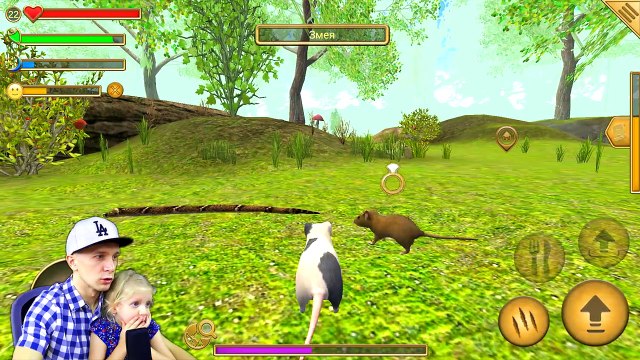 СИМУЛЯТОР Маленькой МЫШИ #3 Завелии ребенка переехали в дом нападение кота детский летсплей от FFGTV-yUVyYFf3t7o