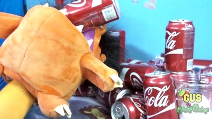 Coca Cola Challenge Coke Car Funny Kids Prank Kids Transform Magic Car with Gus the Gummy Gator-rpY2bVXxHR0