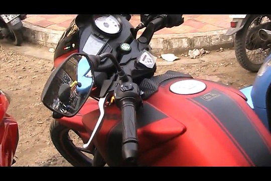 NEW MATTE RED TVS APACHE RTR 160 !!!! MATTE EDITION