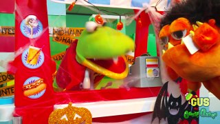 Pretend Play Food Toys Cooking Foods Truck! Halloween Pretend Play educational toys for Children-D57XLb0lJDE