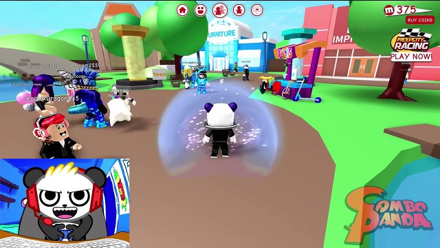 Roblox Meep City Racing Take Care of A Baby & House Stuff Let's Play with Combo Panda-nc-ItJmGDBM