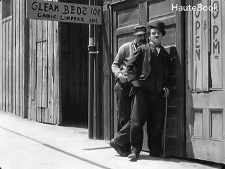 Charlie Chaplin Get in line and wait... - Charlie Chaplin Fun