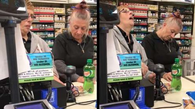 Cashiers High On Pills Struggle To Perform The Most Basic Of Tasks