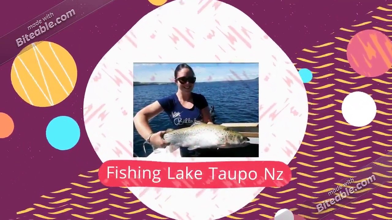 Trout Fishing Lake Taupo Catch More Fish video Dailymotion