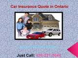 Find the Best Car Insurance Quote in Ontario