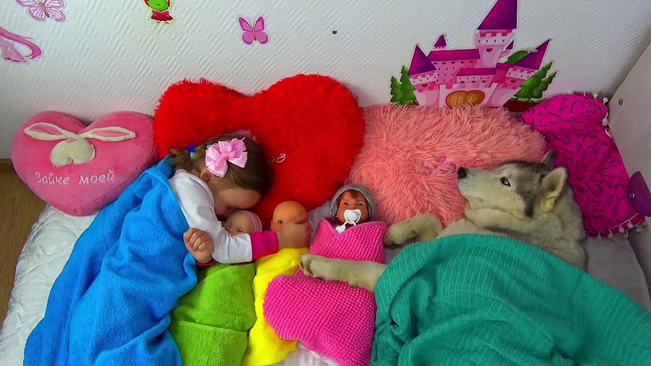 Learn colors with Baby Dolls Are you sleeping song nursery rhymes for children's and babies-hqxYnXAd_go