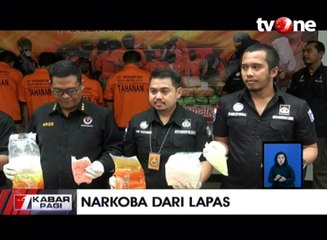 7 Kilogram Sabu dan 17000 Butir Ekstasi Disita dari Lapas