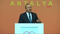 Antalya- Dışişleri Bakanı Çavuşoğlu BM'nin Koordinasyonunda Küresel Güney-Güney Kalkınma Fuarı'nda...
