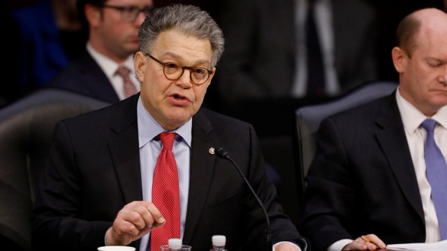 Al Franken says he is 'ashamed and embarrassed' by sexual misconduct claims