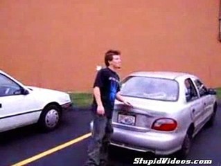 Failed Backflip Attempt