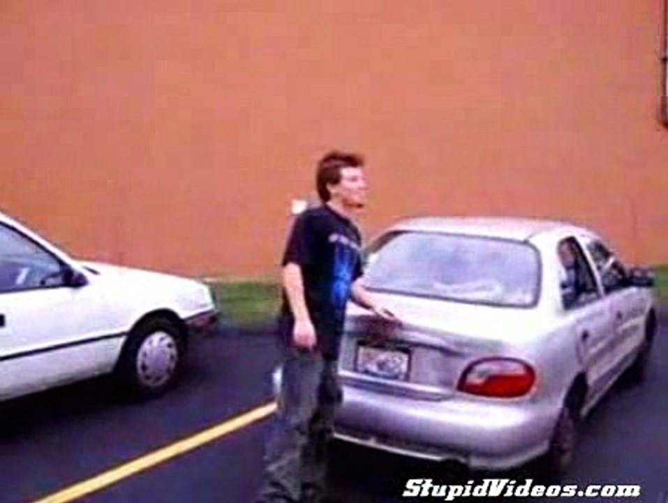 Failed Backflip Attempt