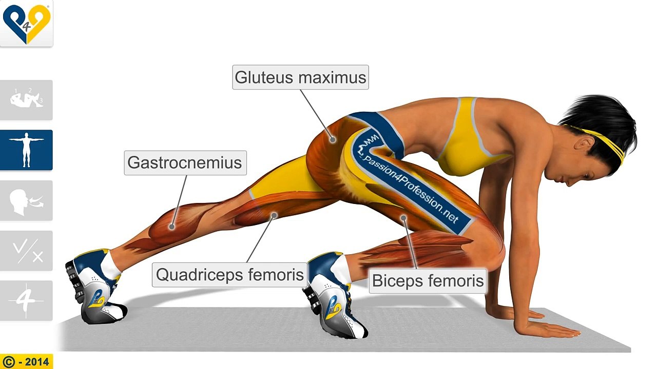 Cardio exercises_ Mountain Climber