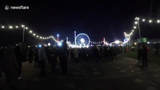 Huge queues for opening of Winter Wonderland in Hyde Park, London
